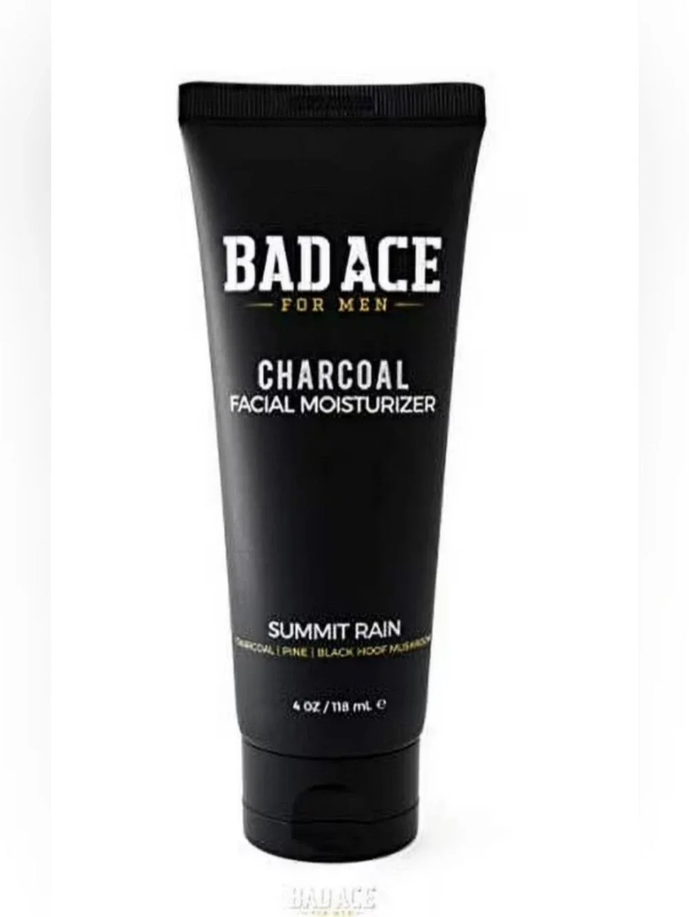 Bad Ace Charcoal Facial Moisturizer for Men - NIB